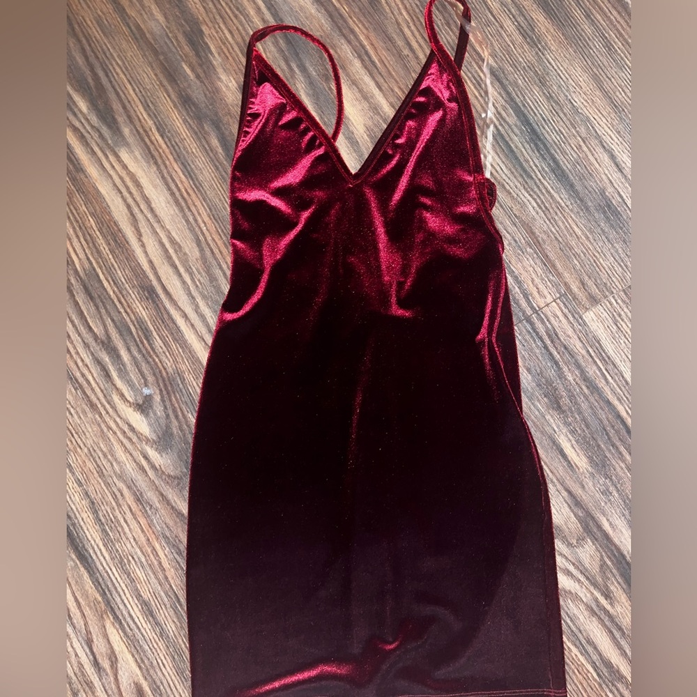 Velvet Material Dress